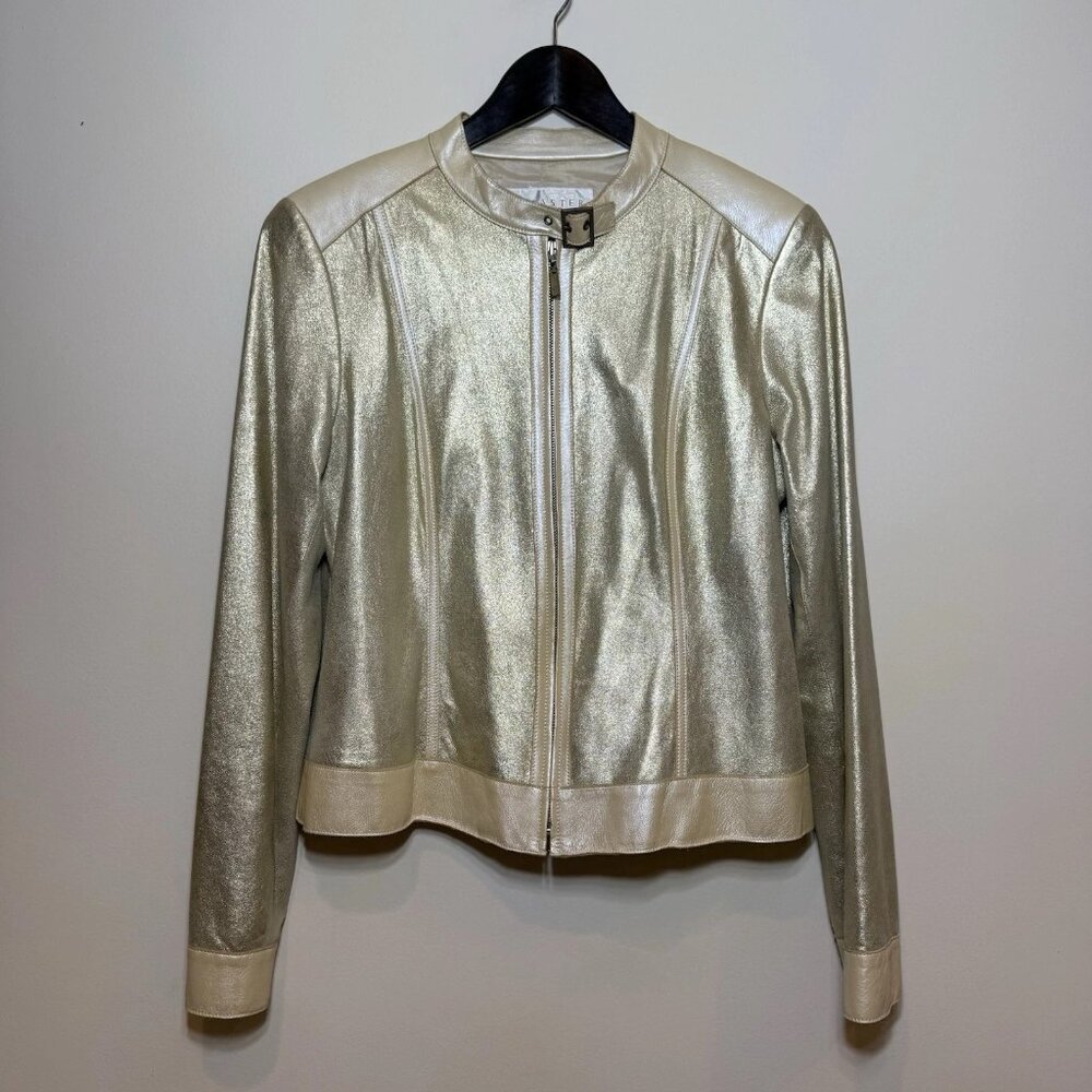 Doncaster Metallic Gold Women's Blazer